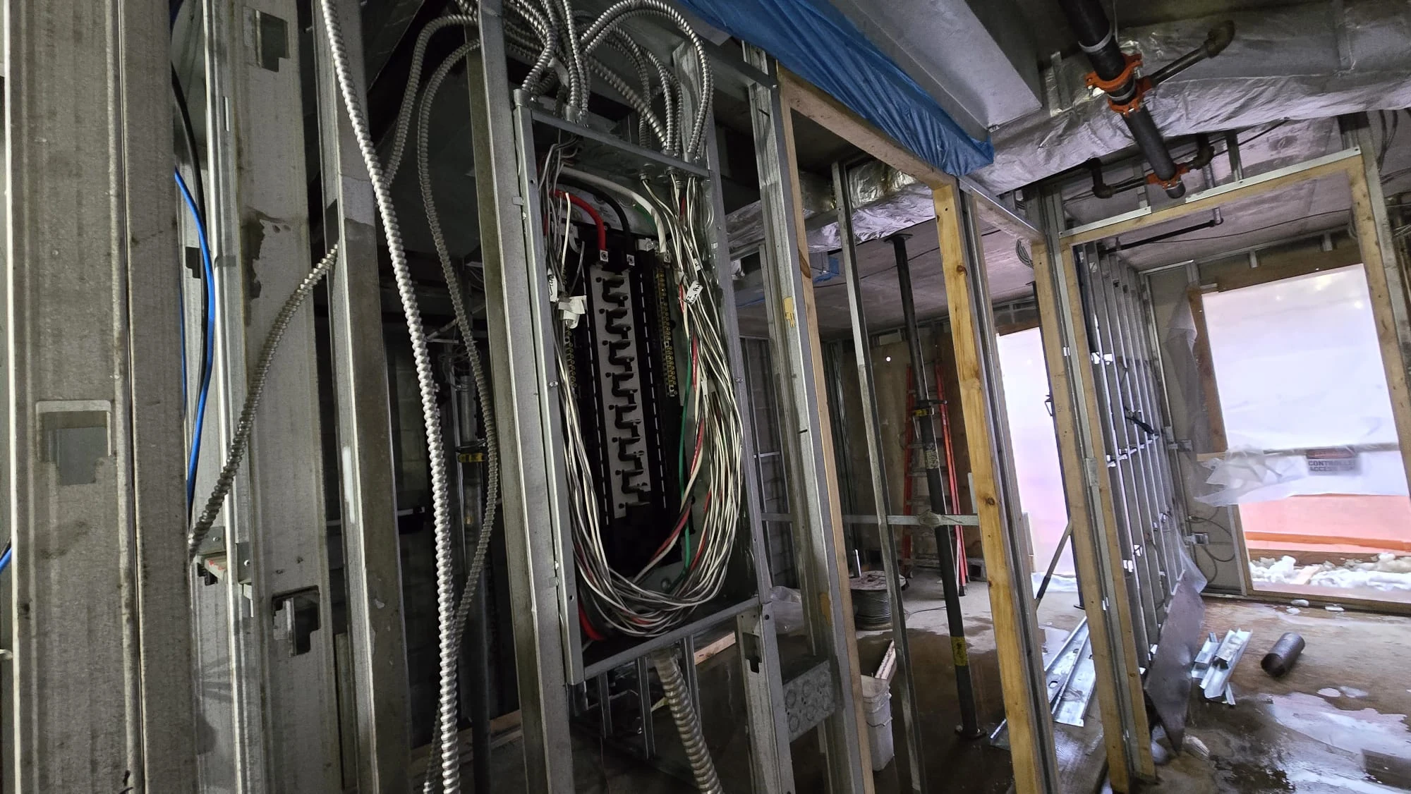 Large Electrical Panel — New Construction