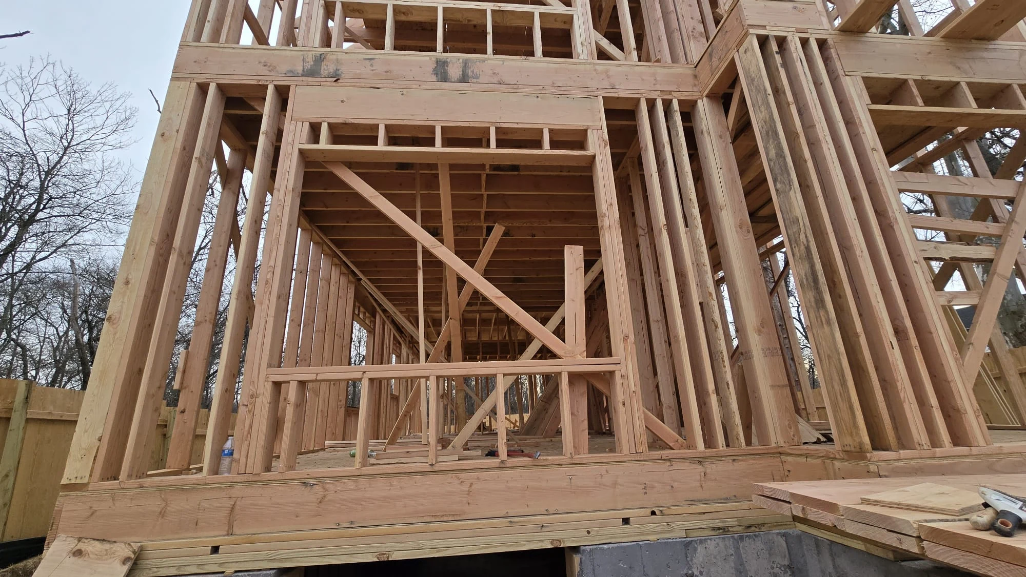 New Construction — Wood Frame Structure