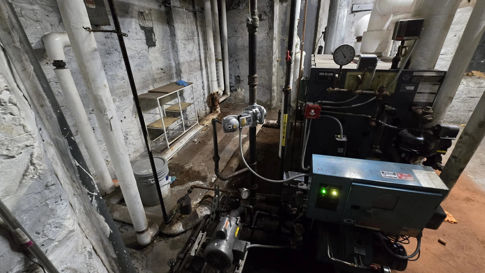 Weil-McLain Boiler & Mechanical Room