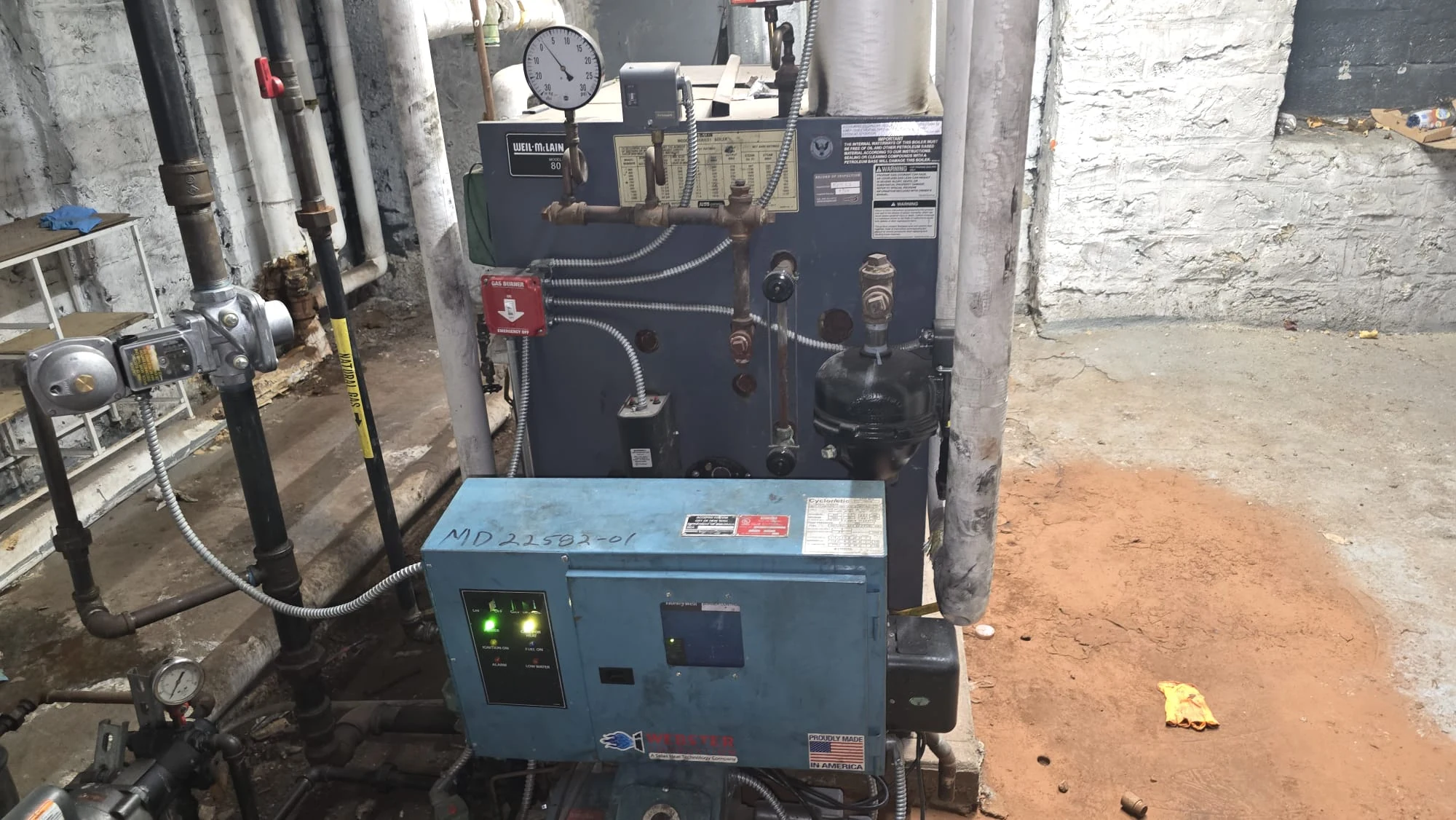 Weil-McLain Steam Boiler